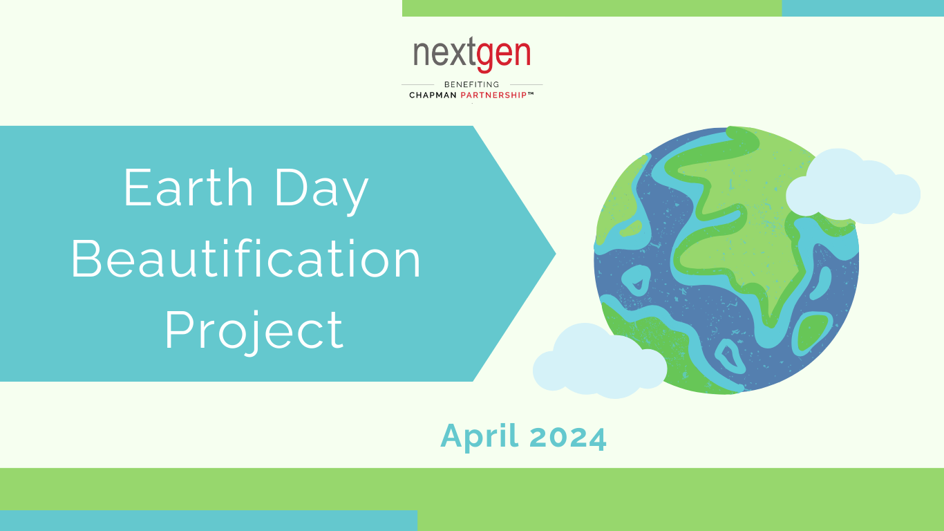 Earth Day Beautification Project with nextgen Cover