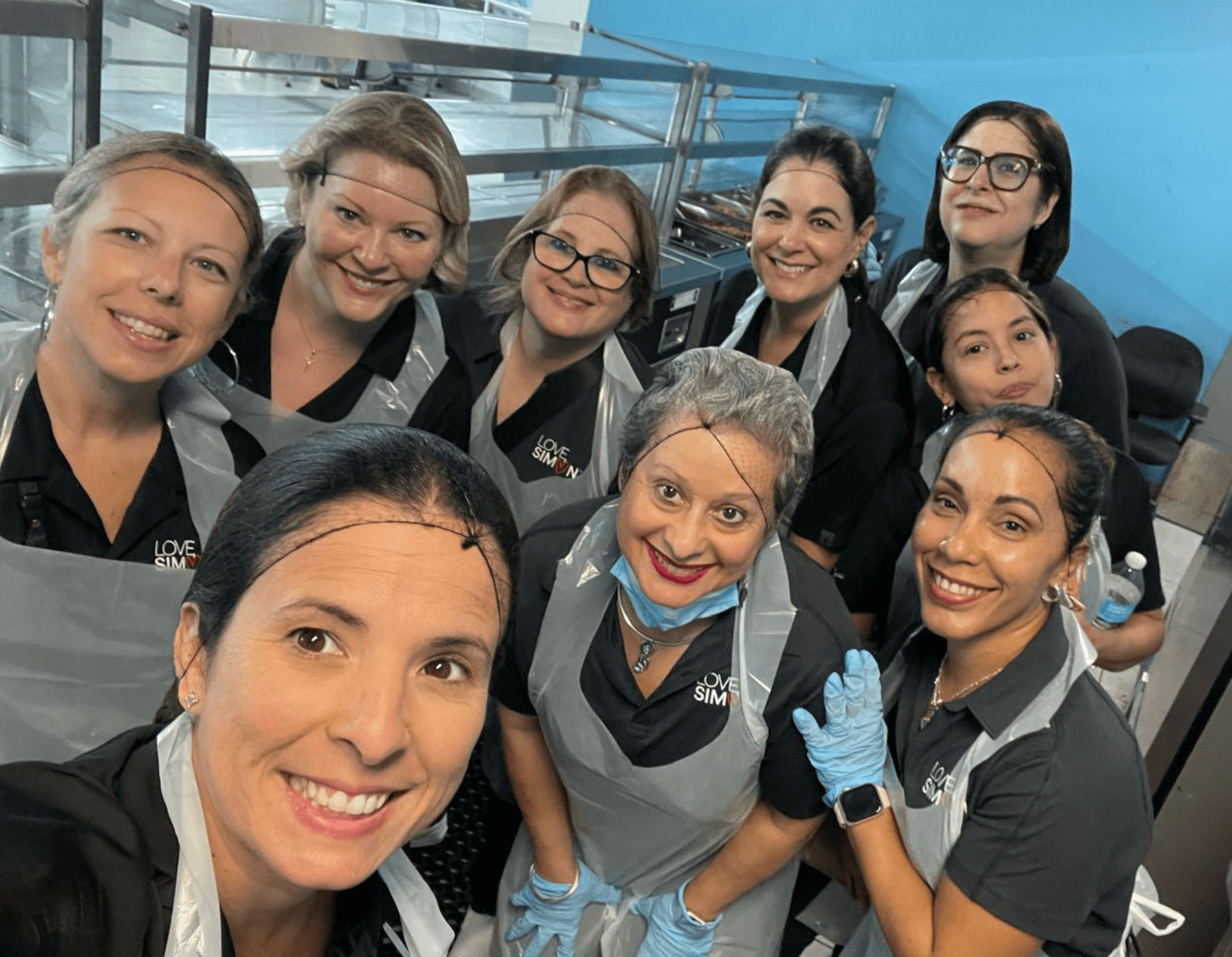 volunteers at chapman partnership miami 